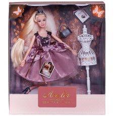 Кукла ABTOYS Amelia Королевский прием PT-01639 с аксессуарами 30 см