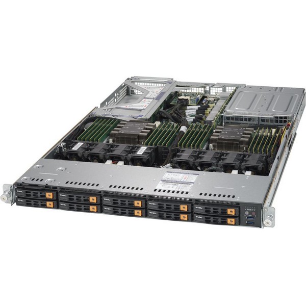 Сервер SUPERMICRO SYS-1029UZ-TN20R25M 2xIntel Xeon Gold 6226R, 2,9, серый